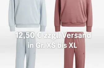 adidas Damen Hoodie oder Jogginghose ALL SZN French (2 Farben, Gr. XS bis XL) für je 12,50 € zzgl. Versand