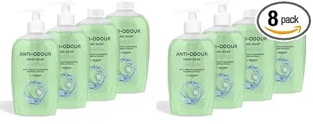 by Amazon Anti-Odour Handseife (4*500ml) für 6,84 € inkl. Prime-Versand (statt 11,60 €)