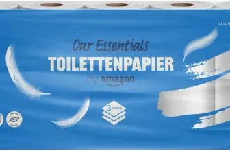 by Amazon Toilettenpapier 3-lagig 4×10 Rollen ab 13,79 € inkl. Prime-Versand