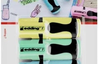 5 Stück edding Mini Textmarker – Pastell-Farben – (5 Farben) ab 1,79 € inkl. Prime-Versand (statt 3,49 €)