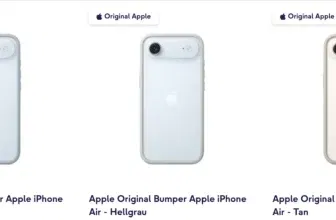 iPhone Air Bumper Hüllen (3 Farben) für 26,99 € inkl. Versand