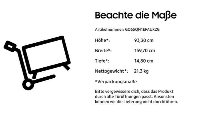 Schnäppchen, Deals Und Rabattcodes Des Tages - 65 Zoll 4K Neo Qled Ai Tv Qn1Ef