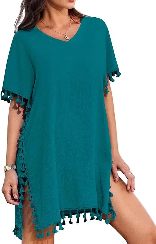 AIMAGE Damen Strandponcho Schnäppchen, Deals Und Rabattcodes Des Tages - Damen Strandponcho