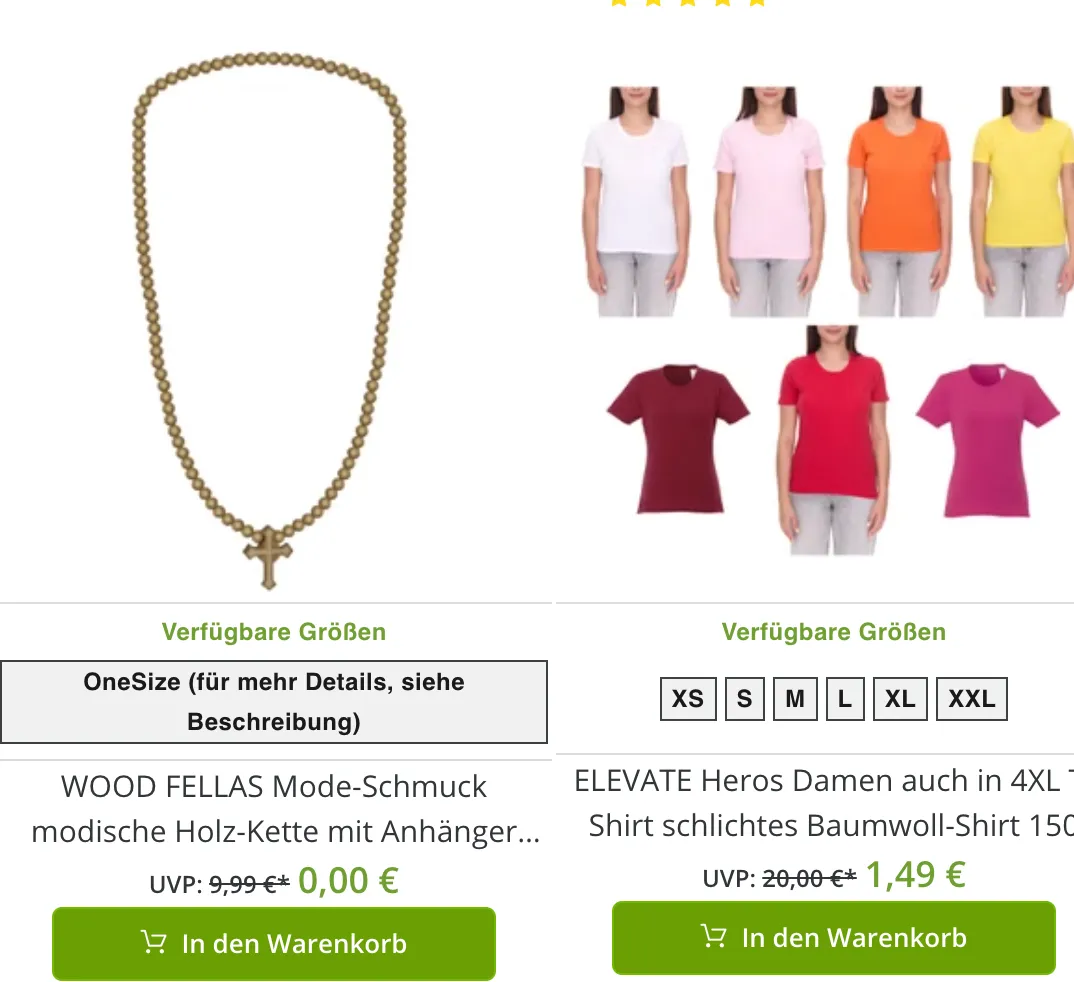 Schnäppchen, Deals Und Rabattcodes Des Tages - Alles Unter 5 Euro Im Online Outlet