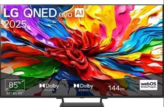 LG 85QNED93A6A QNED Evo TV Flat (85 Zoll 215 cm UHD 4K SMART TV) für 1.499,00 € inkl. Versand (statt 2.488,90 €)