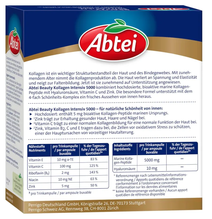 Schnäppchen, Deals und Rabattcodes des Tages - Abtei Beauty Kollagen Intensiv 5000