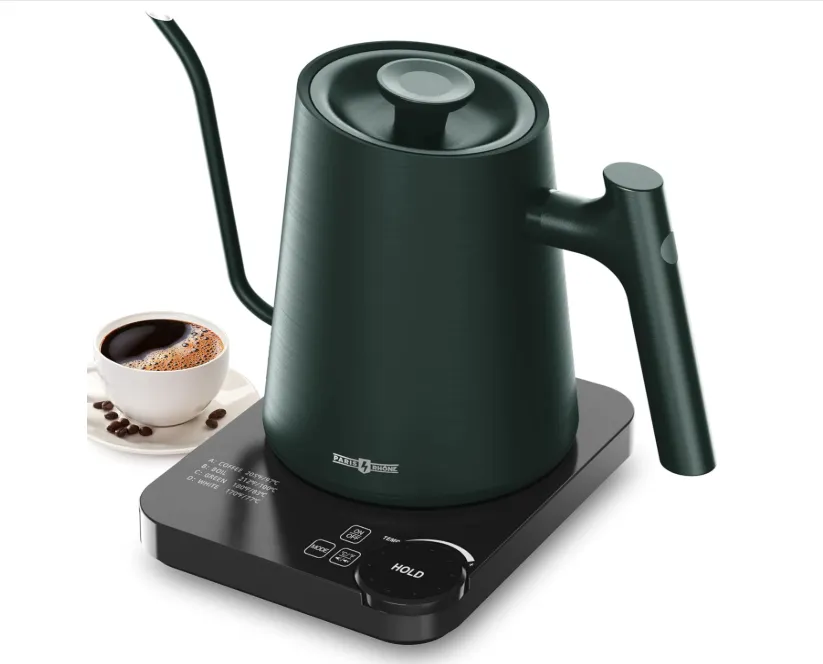 PARIS RHÔNE Schwanenhals Wasserkocher mit Temperatureinstellung (900ml) für 29,99 € inkl. Prime-Versand (statt 63,16 €)