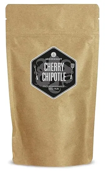 Ankerkraut Cherry Chipotle BBQ Rub (750g – für Rind Schwein Chicken Wings und Pulled Pork) ab 12,82 € inkl. Prime-Versand (statt 18,90 €)