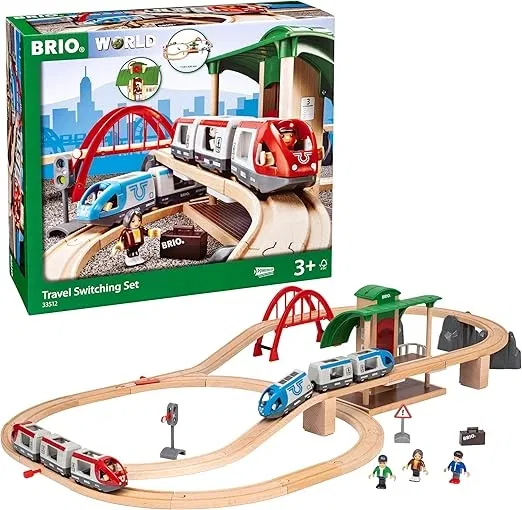 BRIO World 33512 Großes BRIO Bahn Reisezug Set für 63,74 € inkl. Versand