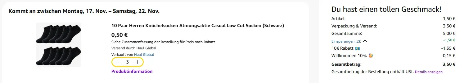 Bestellung aufgeben — bei Amazon zur Kasse gehen 11 10 2025 07 17 AM Schnäppchen, Deals Und Rabattcodes Des Tages - Bestellung Aufgeben Bei Amazon