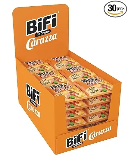 BiFi Carazza Original Pizza Snack 30er Pack (30x40g) ab 21,15 € inkl. Prime-Versand