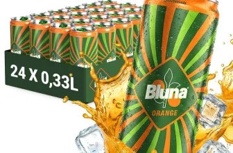 Bluna Orangenlimonade im 24er-Pack mit 330-ml-Dosen