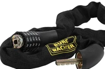 Burg Wächter Vierkantkette Fahrradschloss mit Zahlencode (280 C 90 Schwarz 90 cm) für 13,98 € inkl. Prime-Versand (statt 21,00 €)