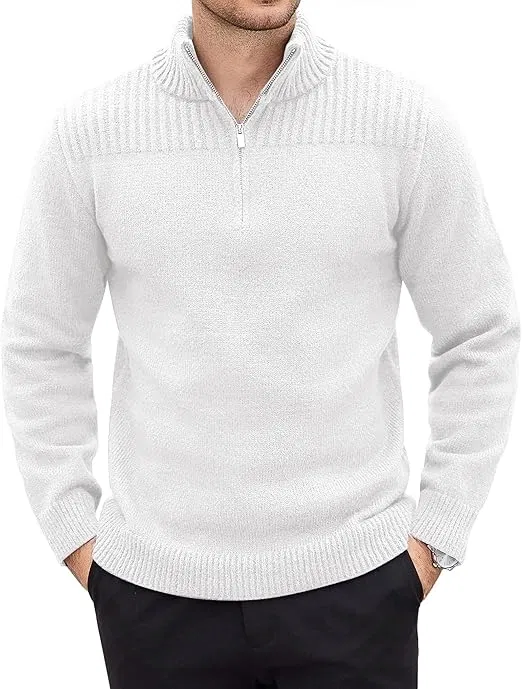 [EXKLUSIV] COOFANDY Herren 1/4 Zip Pullover Langarm (8 Farben, Gr. S bis 3XL) für 18,55 € inkl. Prime-Versand (statt 28,99 €)