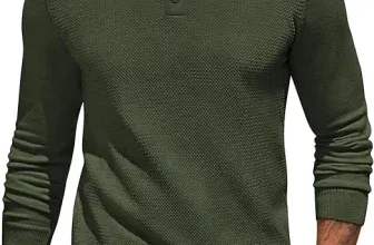 [EXKLUSIV] COOFANDY Herren Henley Strickpullover (8 Farben, Gr. S bis 3XL) für 17,99 € inkl. Prime-Versand (statt 28,99 €)