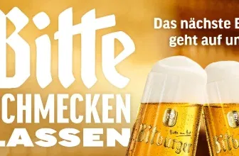 Bitburger gratis in der Gastronomie – holt euch euer Bier zu 100 % zurück