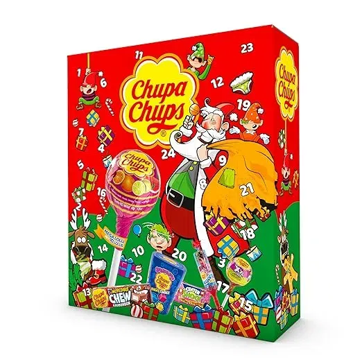 Chupa Chups XXL Adventskalender 2025 (614g) für 15,99 € inkl. Prime-Versand