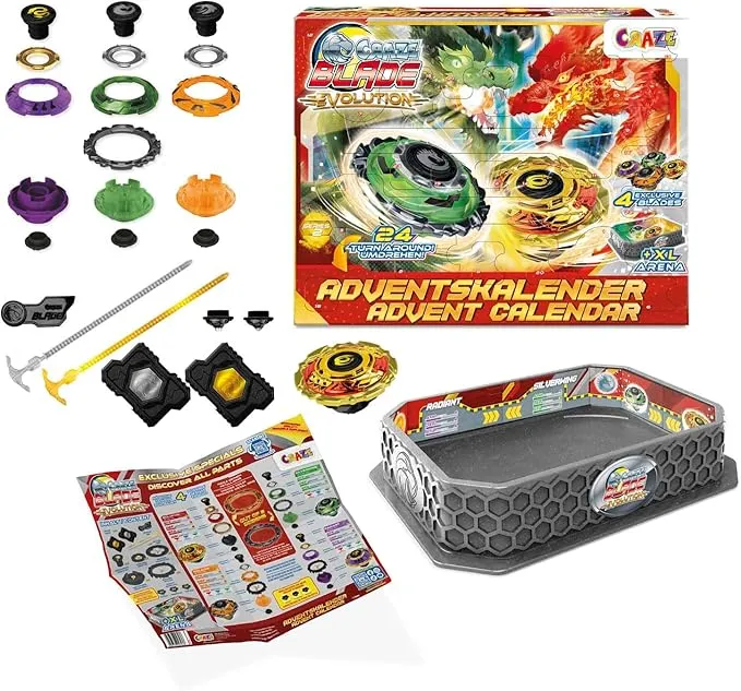 Craze Blade Evolution Adventskalender mit Kampfkreisel für 23,99 € inkl. Prime-Versand