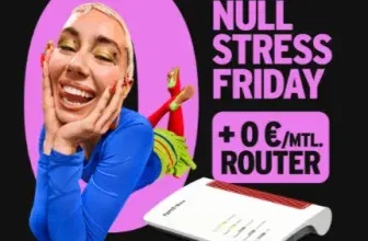 congstar DSL im Black Friday Deal: congstar Zuhause 100 Flex ab 33,00€/Monat - monatlich kündbar, keine Routermiete