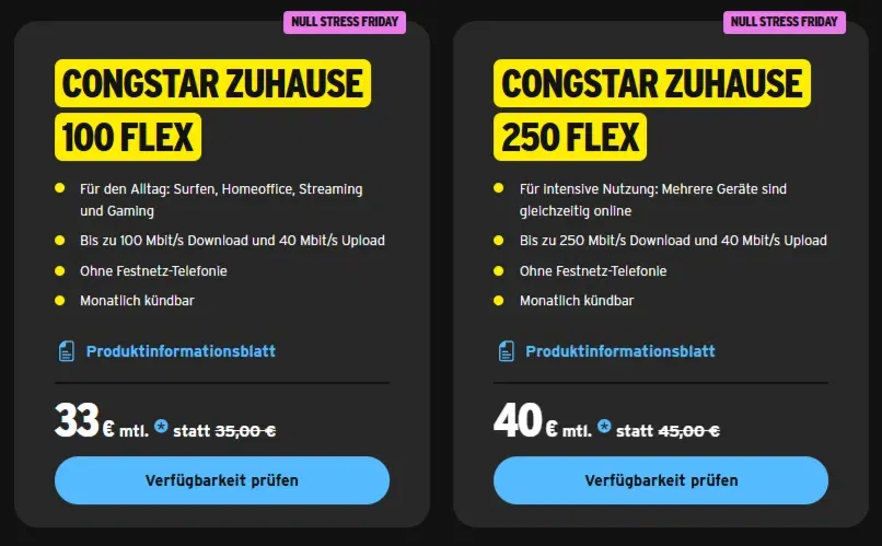 Schnäppchen, Deals Und Rabattcodes Des Tages - Dsl-Tarife - Congstar