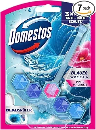 Domestos Power 5+ Aktiv Blauspüler Pinke Magnolie (7x48g) ab 10,16 € inkl. Prime-Versand (statt 15,32 €)