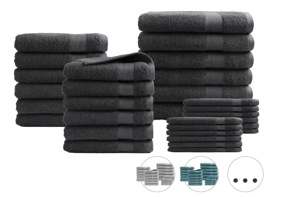 Schnäppchen, Deals und Rabattcodes des Tages - DoublyDry Badtextilien Set 30-teilig