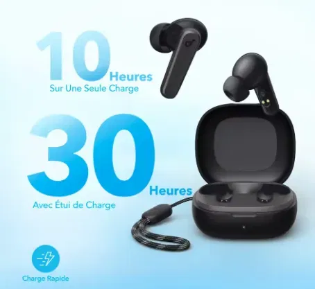 Schnäppchen, Deals und Rabattcodes des Tages - Kabellose Bluetooth 5.3 Ohrhörer mit starkem Bass