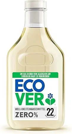 Ecover Non-Bio ZERO Woll- und Feinwaschmittel Flüssigwaschmittel (1l, für Allergiker und empfindliche Babyhaut) ab 3,51 € inkl. Prime-Versand (statt 4,79 €)