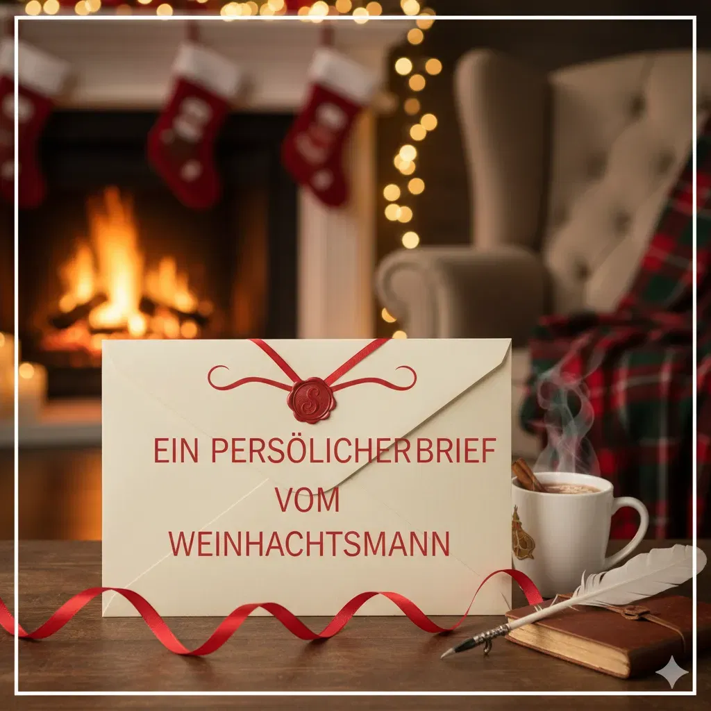 Gratis Brief vom Weihnachtsmann  🎅