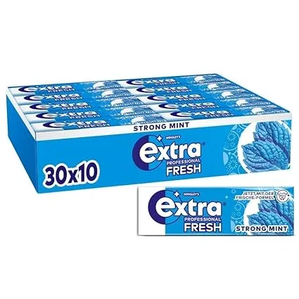 Extra Professional Fresh Strong Mint Zuckerfreier Kaugummi 30er Pack ab 14,53 € inkl. Prime-Versand