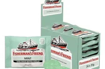 Fisherman's Friend Mint Vorratsbox Pfefferminze und Mentol Geschmack 24er Pack (24x25g) ab 16,24 € inkl. Prime-Versand
