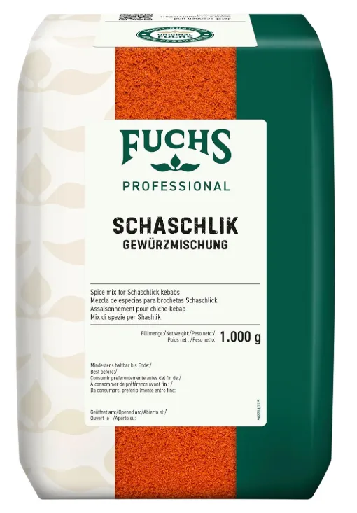 Fuchs Professional – Schaschlik Gewürzmischung (1kg) ab 10,80 € inkl. Prime-Versand (statt 18,06 €)
