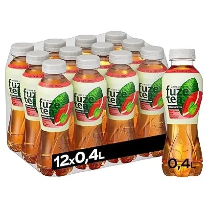 Fuze Tea Schwarzer Tee Wassermelone Minze (12x400ml) ab 8,09 € inkl. Prime-Versand zzgl. Pfand (statt 15,00 €)
