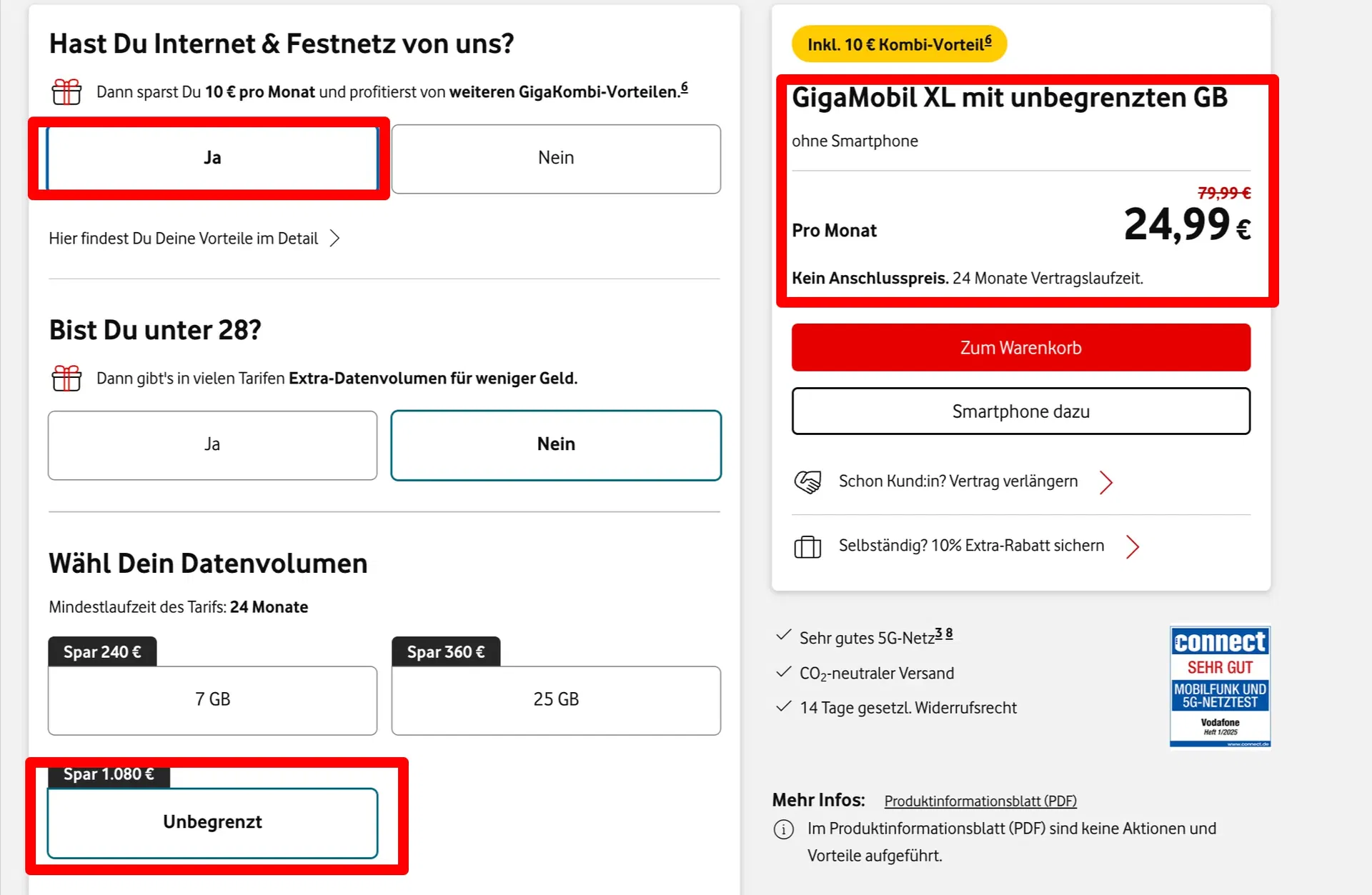 GigaKombi Mobilfunk Vodafone 11 19 2025 04 52 PM Schnäppchen, Deals Und Rabattcodes Des Tages - Gigakombi Mobilfunk Vodafone