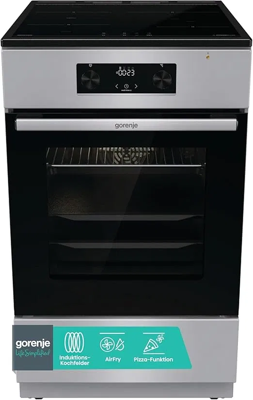 Gorenje GEIT5C61SPG Standherd mit Induktionskochfeld (50cm, 70l, EEK A) für 499,00 € inkl. Versand