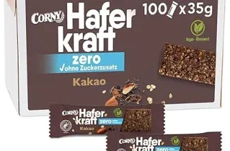 Haferriegel Corny Haferkraft Zero Kakao 100x35g ab 35,51 € inkl. Prime-Versand (statt 48,76 €)