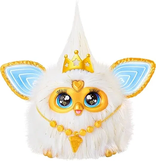 Schnäppchen, Deals und Rabattcodes des Tages - Hasbro Furby Gold Glam interaktives Plüschspielzeug