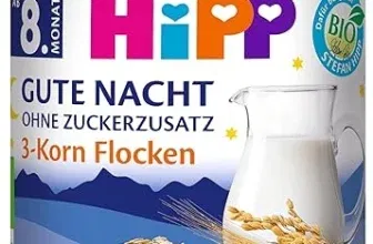 HiPP Bio Gute Nacht 3-Korn Flocken Babybrei ab 8. Monat 6er Pack (6x190g) ab 7,30 € inkl. Prime-Versand
