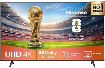 Hisense 75E6NT 189cm (75 Zoll) Fernseher 4K UHD für 549,00 € inkl. Versand (statt 660,00 €)