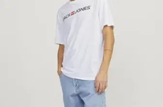 JACK & JONES Male T-Shirt Logo T-Shirt (Weiß in XS-XXL) für 5,94 € inkl. Prime-Versand (statt 9,99 €)