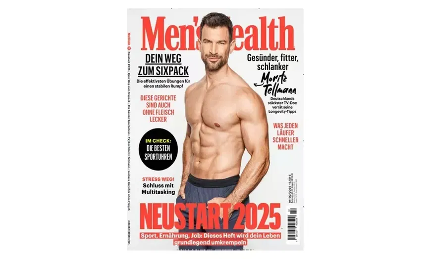 Schnäppchen, Deals und Rabattcodes des Tages - Jahresabo der Zeitschrift Health 12 Ausgaben inkl. Versandkosten von ZEITSCHRIFTEN.co. 88% Sparen