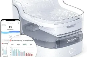 Katzenbrunnen für Katzen mit App Steuerung (2L) für 29,99 € inkl. Prime-Versand (statt 49,99 €)