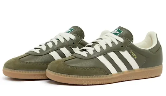 Schnäppchen, Deals und Rabattcodes des Tages: Kaufe adidas Originals Wmns Samba OG in grün bei solebox