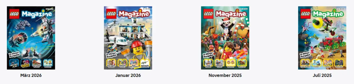 Schnäppchen, Deals und Rabattcodes des Tages - Kostenloses LEGO® Magazine für Kinder