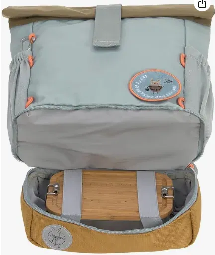 Schnäppchen, Deals Und Rabattcodes Des Tages: Lässig Kindergartenrucksack Rolltop Wasserabweisend 11 Liter Mini Backpack Nature Hellblau