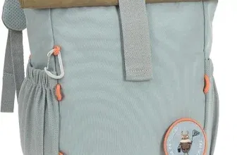Schnäppchen, Deals und Rabattcodes des Tages - LÄSSIG Kindergartenrucksack Rolltop mit Brustgurt