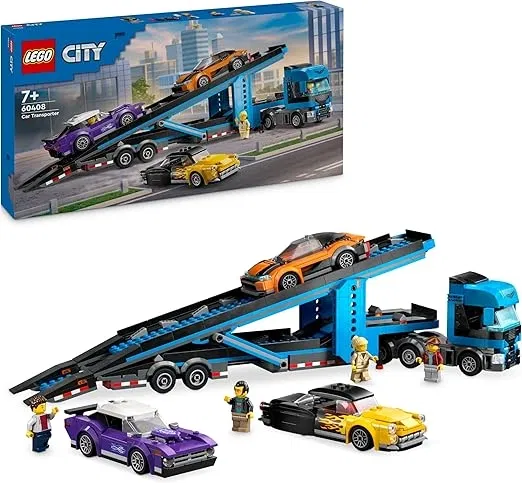 LEGO City – Autotransporter mit Sportwagen (60408) für 56,75 € inkl. Prime-Versand
