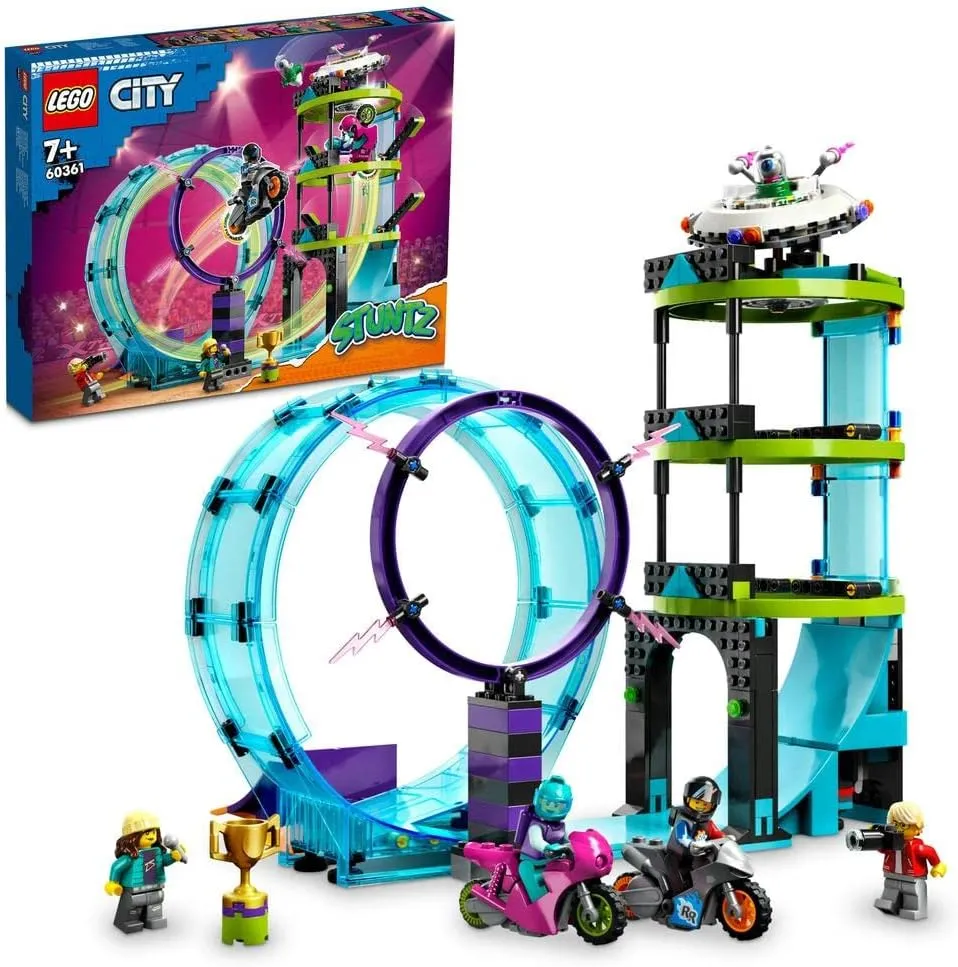 LEGO City – Ultimative Stuntfahrer-Challenge (60361) für 38,83 € inkl. Prime-Versand