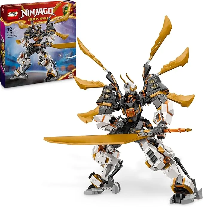 LEGO Ninjago – Coles Titandrachen-Mech (71821) für 54,99 € inkl. Prime-Versand