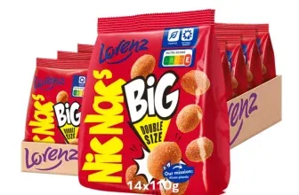 LORENZ NicNac's BIG Original (14x110g) ab 13,20 € inkl. Prime-Versand (statt 27,86 €)